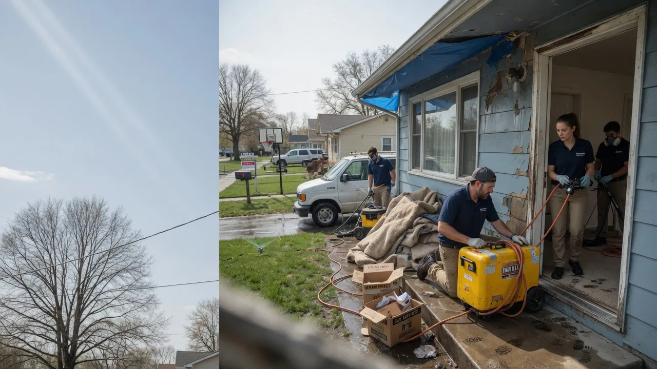 Basement Flood Cleanup in Kaylor, SD near me